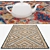 6-Piece Variety Rugs Set 3D model small image 3