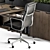 Modern Employee Office Furniture Set 3D model small image 4