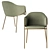 Stylish Oro Chair and Toon Table - Perfect Pair for Any Space 3D model small image 3