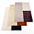 Random Set of 7 Rugs with Texture Pack 3D model small image 1