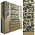 Camouflage Military Clothing Storage 3D model small image 2