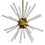 Astro LED Chandelier: Exquisite Illumination for Modern Spaces 3D model small image 1