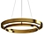 Elegant Grace Chandelier 3D model small image 1