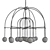 Luminous Boca LED Chandelier 3D model small image 2