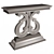 Elegant Luxury Console Table 3D model small image 6