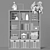 Versatile Storage Solution: Ikea Kallax 3D model small image 5