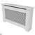 Elegant Radiator Screen Set 3D model small image 3