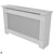 Elegant Radiator Screen Set 3D model small image 1