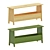 IKEA Pine Table & Storage Bench 3D model small image 3