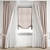 Defining Elegance: Curtain 299 3D model small image 1