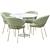 Modern Kinley Chair & Apriori T Dining Table 3D model small image 2