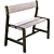 Modern Beech Red Children's Bench - YPPERLIG by IKEA 3D model small image 2