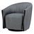 Light Luxury Sofa Chair | Modern and Elegant Design 3D model small image 2