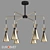 Glustin Metal Shade Chandelier | Bogate's 3D model small image 1