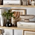 Title: Modern Decor Set - Shelf, Vases, Dishes & Books 3D model small image 2