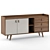 Zana Console: Modern Style Furniture 3D model small image 1