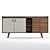 Zana Console: Modern Style Furniture 3D model small image 2