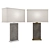 Luxe Shagreen Rectangular Lamp 3D model small image 14