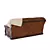 Luxury Brown PBR Sofa Lord 3D model small image 4