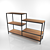 Industrial Loft Shelving 3D model small image 3