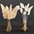 Elegant Dried Pampas Bouquet 3D model small image 3