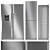 Liebherr 5-Piece Refrigerator Set 3D model small image 1