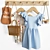Coordinated Fashion Set 3D model small image 1