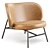 Velvet Bliss: Max Armchair 3D model small image 2