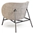 Velvet Bliss: Max Armchair 3D model small image 3