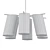 CTO Lighting Gio Pendant Light 3D model small image 2