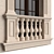 Classic Iron Balconies 3D model small image 8