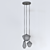 Elegant Glass Pendant Lighting 3D model small image 4