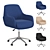 Modern Ergonomic Office Chair 3D model small image 1