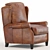 Luxury Reclining Armchair: Silas Recliner 3D model small image 7