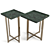 Elegant Fendi Ripple Coffee Tables 3D model small image 3