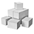 Low Poly Cardboard Boxes - Realistic 3D Model 3D model small image 6