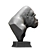  Playful Primate Sculpture | Handcrafted Monkey Statue 3D model small image 3