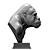  Playful Primate Sculpture | Handcrafted Monkey Statue 3D model small image 4