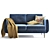 SMEDSTORP 2-Seater Sofa | 165x94x88 cm 3D model small image 10