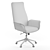 Modern High Back Leather Office Chair 3D model small image 5