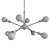 Armstrong Brass Chandelier: Elegant Illumination for Your Space 3D model small image 2