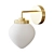 Milky Glow Sconce 3D model small image 1