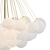 Elegant Cloud Chandeliers by Sawa 3D model small image 3