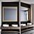 Stylish 180cm Bathroom Furniture 3D model small image 7