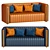 Modern Rivers Sofa in 2013 Design 3D model small image 1