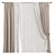 Revolutionary Curtain 914: Crafted with Precision 3D model small image 1