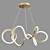 Elegant Synergy LED Chandelier 3D model small image 2