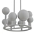 Mystic Bronze Alchemy Chandelier 3D model small image 2