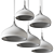 Adjustable Macaron Pendant Light 3D model small image 2