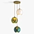 Rothschild & Bickers Mineral Pendant Clusters 3D model small image 4